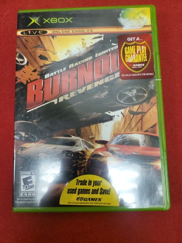 Burnout Revenge (Xbox, 2005) CIB Complete w/ Manual Tested - Picture 4 of 6