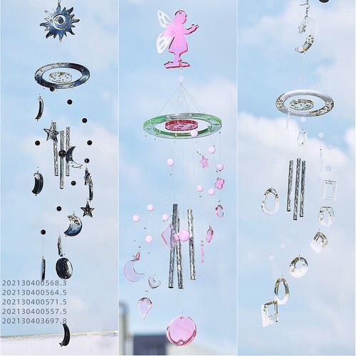 DIY Wind Chime Resin Casting Silicone Mold Hanging Suncatchers Pendant