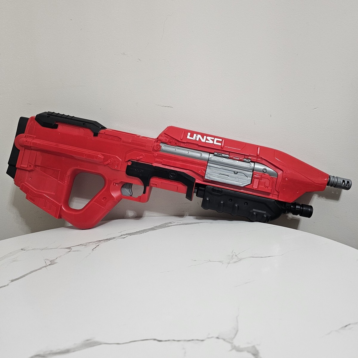 Boom Co Red Halo MA5 Blaster Rifle UNSC Dart Gun Master Chief No