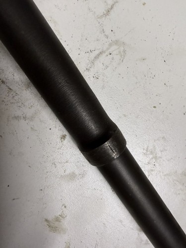 Universal Tool Oval Collar Air Hammer 12" Long Chisel (1.5" Blade) - Picture 3 of 4