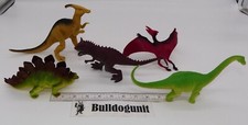 Lot of 5 Dinosaur Figure Toy Carnotaurus Stegosaurus Pterodactyl Jurassic
