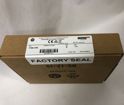 Modulo Ingresso Termocoppia Allen‑Bradley 1756‑IT6I Ser A - Nuovo Sigillato ControlLogix