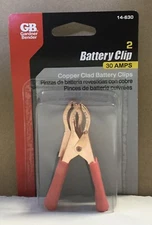 Case (10) Gardner Bender 14-630 Battery Clip 340amp Copper Clad Battery Clip 2pc