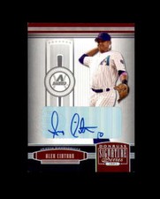 Alex Cintron 2005 Donruss Signature Silver Autograph Diamondbacks