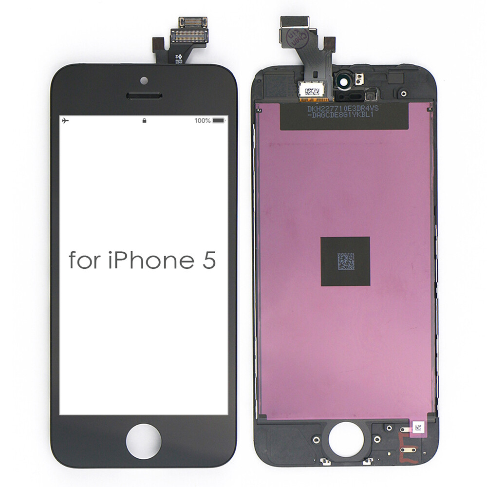 iPhone - かめきち iPhone 5 Screen: LCD + Digitizer Replacement Part, Repair Kit
