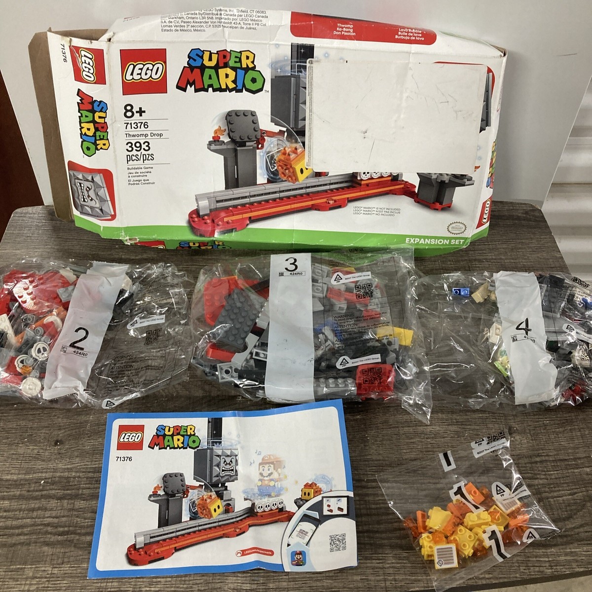 LEGO Super Mario: Thwomp Drop (71376) Not Sealed! 673419324915|