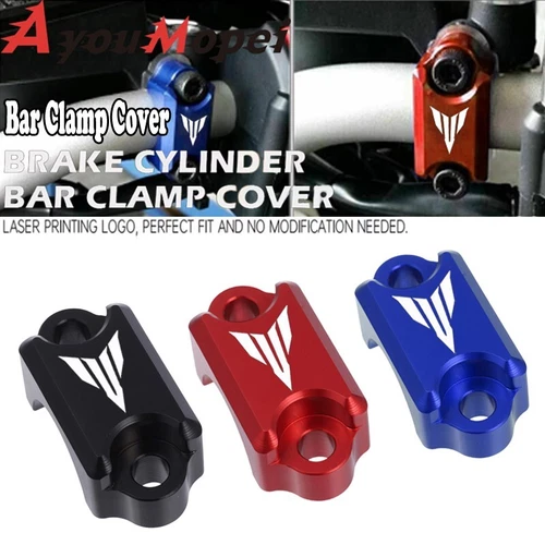 Brake Master Cylinder Clamp Cover For YAMAHA FZ-10 FZ-09 FJ-09 FZ-8 FZ-07 FZ-1N - Picture 1 of 13