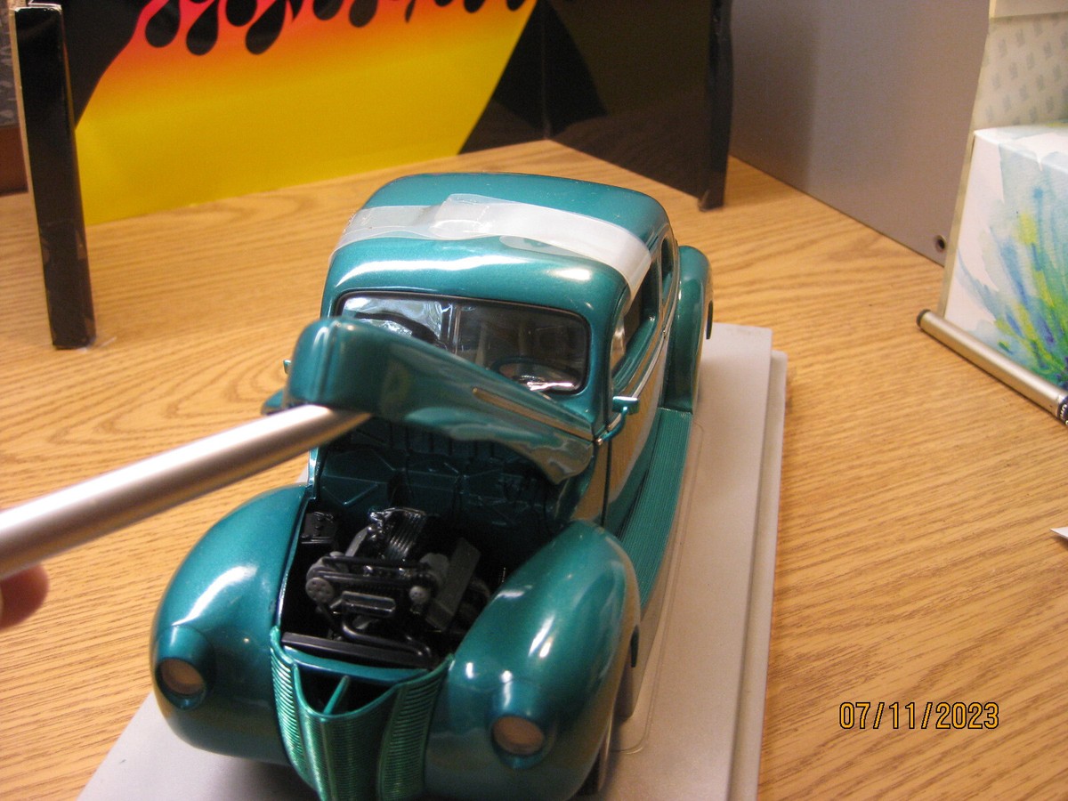 自動車 Ertl Collectibles 1940 Ford Street Rod 1/18 1940 FORD STREET ROD CUSTOM IN AQUA , ERTL/AMERICAN