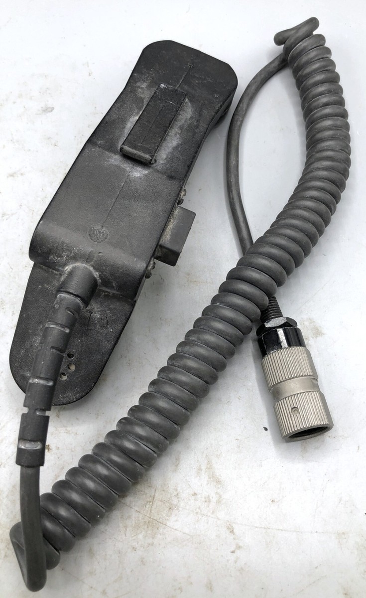 Vintage US Military Unicor H-250/U Handset with U-229/U 5 Pin