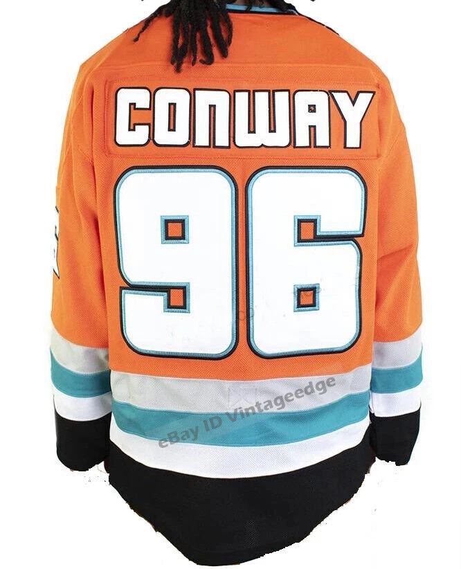 Charlie Conway #96 Mighty Ducks Movie Ice Hockey Jerseys Men Sweatshirts  white