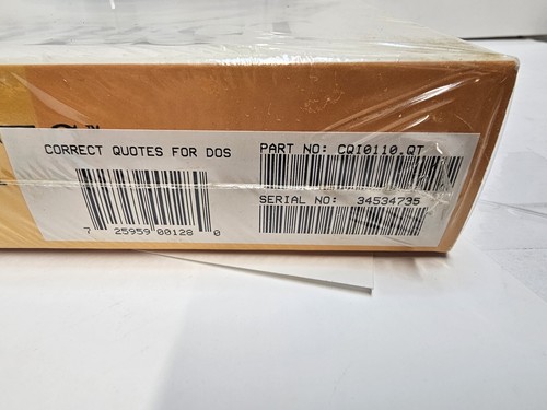 Sealed New Correct Quotes DOS 1991, 3.5” & 5.25" Floppy disk software wordstar - Picture 6 of 8