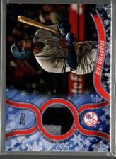 2018 Topps Walmart Holiday Snowflake Relics Metallic #RDG Didi Gregorius /10