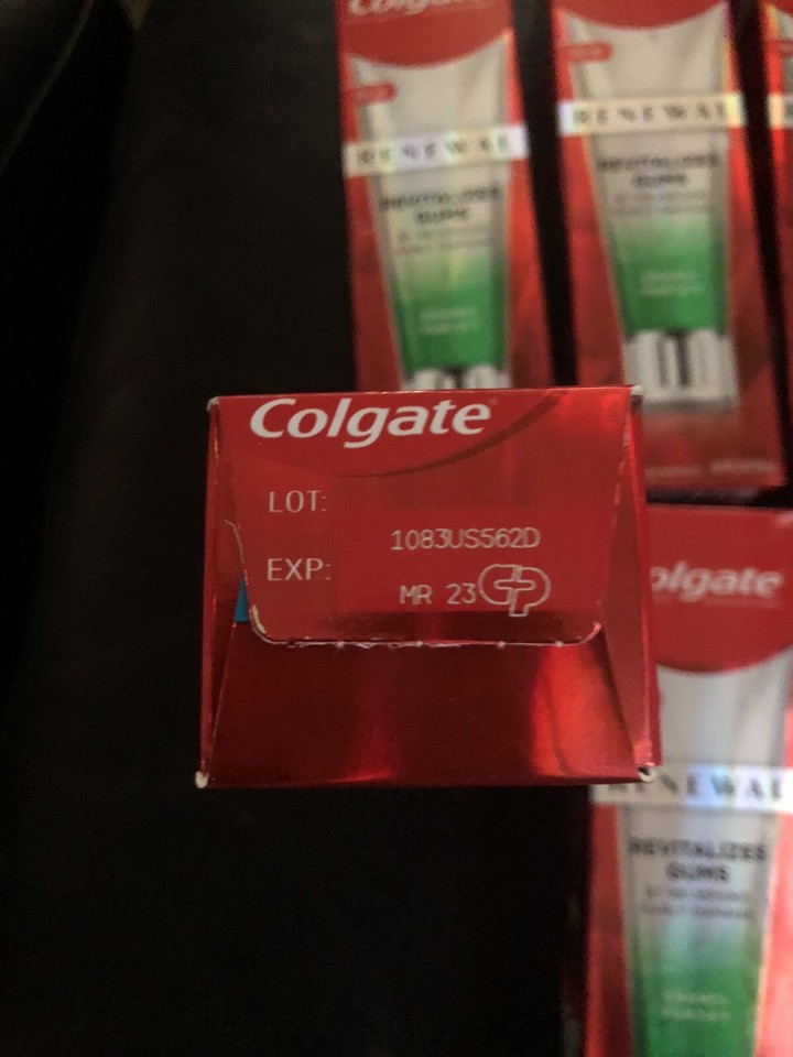 Colgate Renewal Revitalizes Gums Enamel Fortify Mint Ex 3/23 (2 Pack