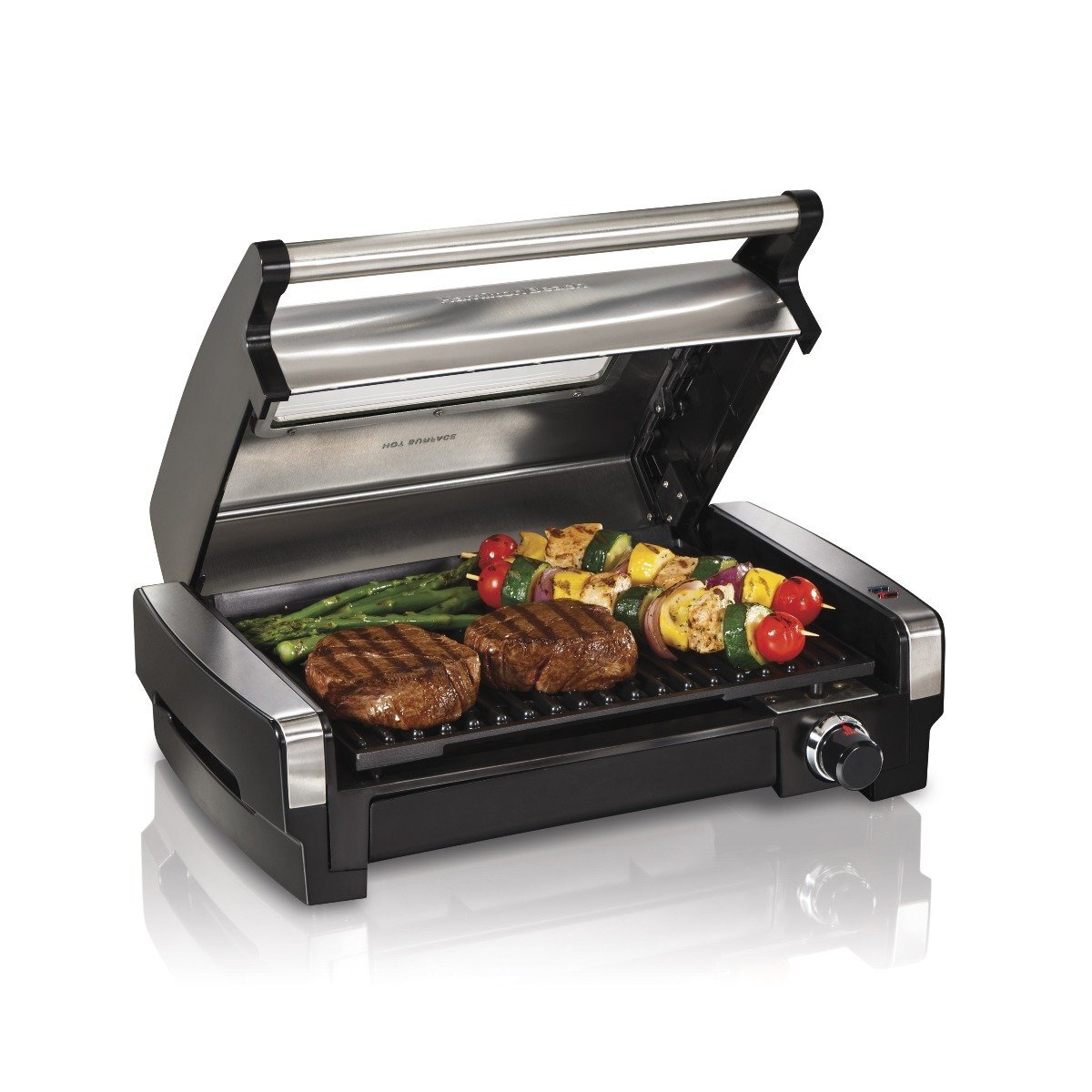 Hamilton Beach Searing Grill With Lid Window