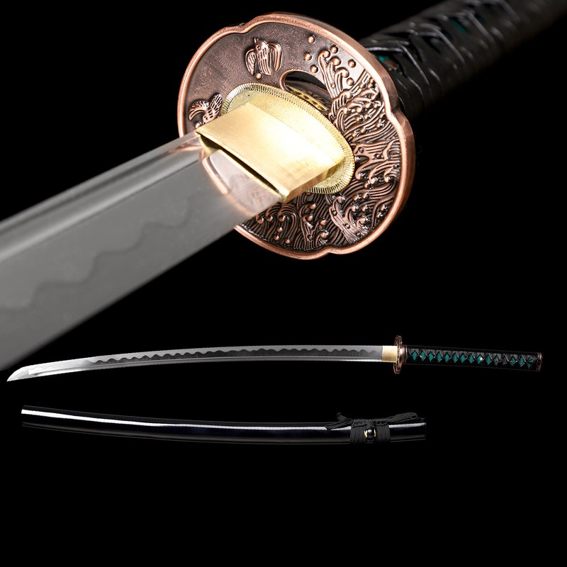 Battle Ready 1095 Steel Katana Japanese Samurai Full tang Sharp Functional Sword