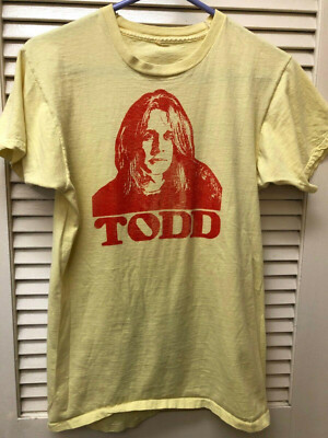 T-shirt Collector Todd Rundgren 2025 Australian Tour - Noir Unisexe - Tailles S à 5XL - Neuf Avec étiquettes