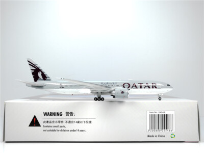 1:400 Phoenix QATAR BOEING B777-200L Airplane Diecast Aircraft Plane Model