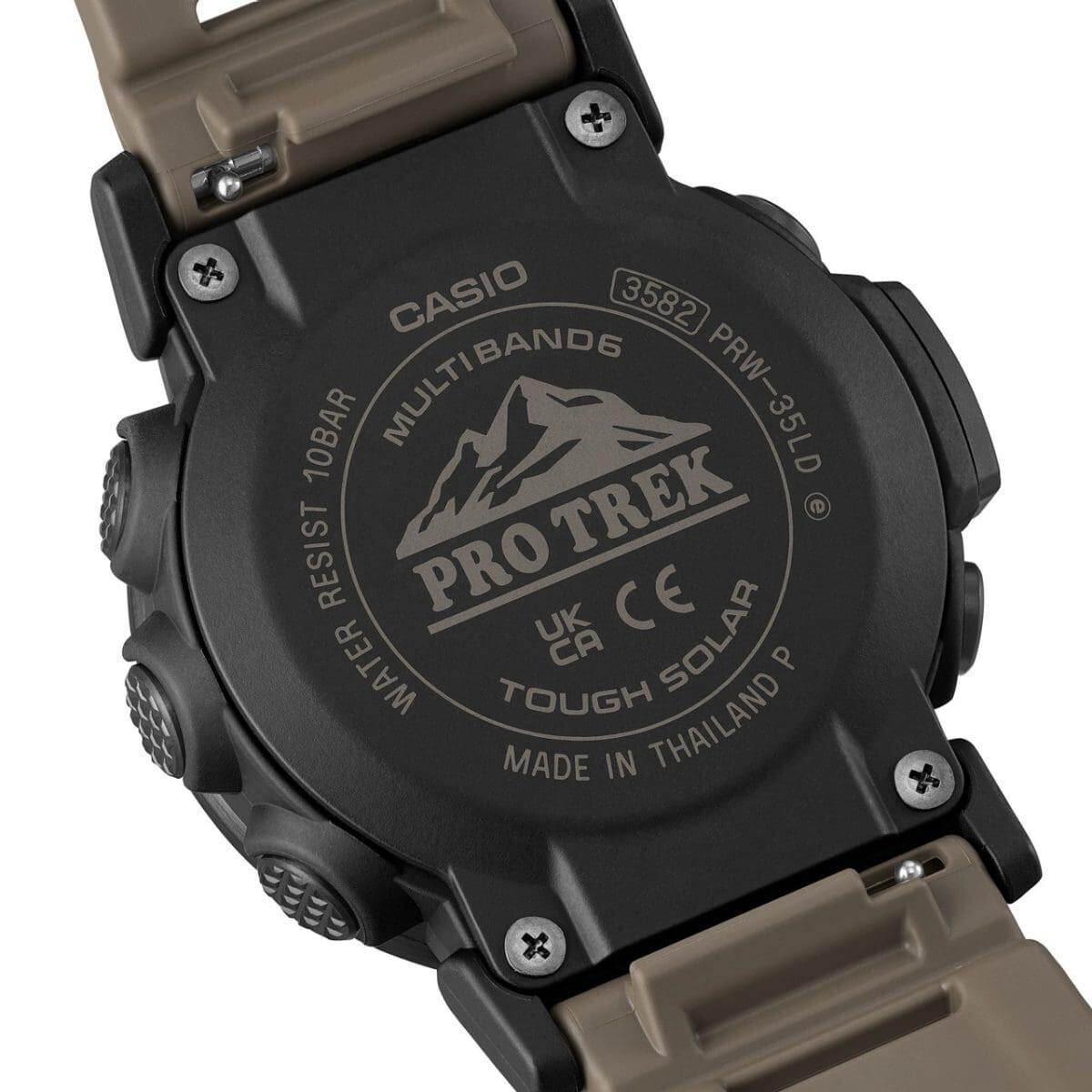 カシオ PROTREK Climber Line PRW-35LD-5JF CASIO PRO TREK PRW-35LD-5JF Climber Luminous Dial Solar Atomic