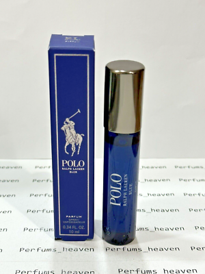 Ralph Lauren Polo Blue PARFUM Travel Spray For Men 0.34 oz  display picture 2