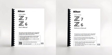 Nikon Z7 Z6 Reference Manual and User's Manual