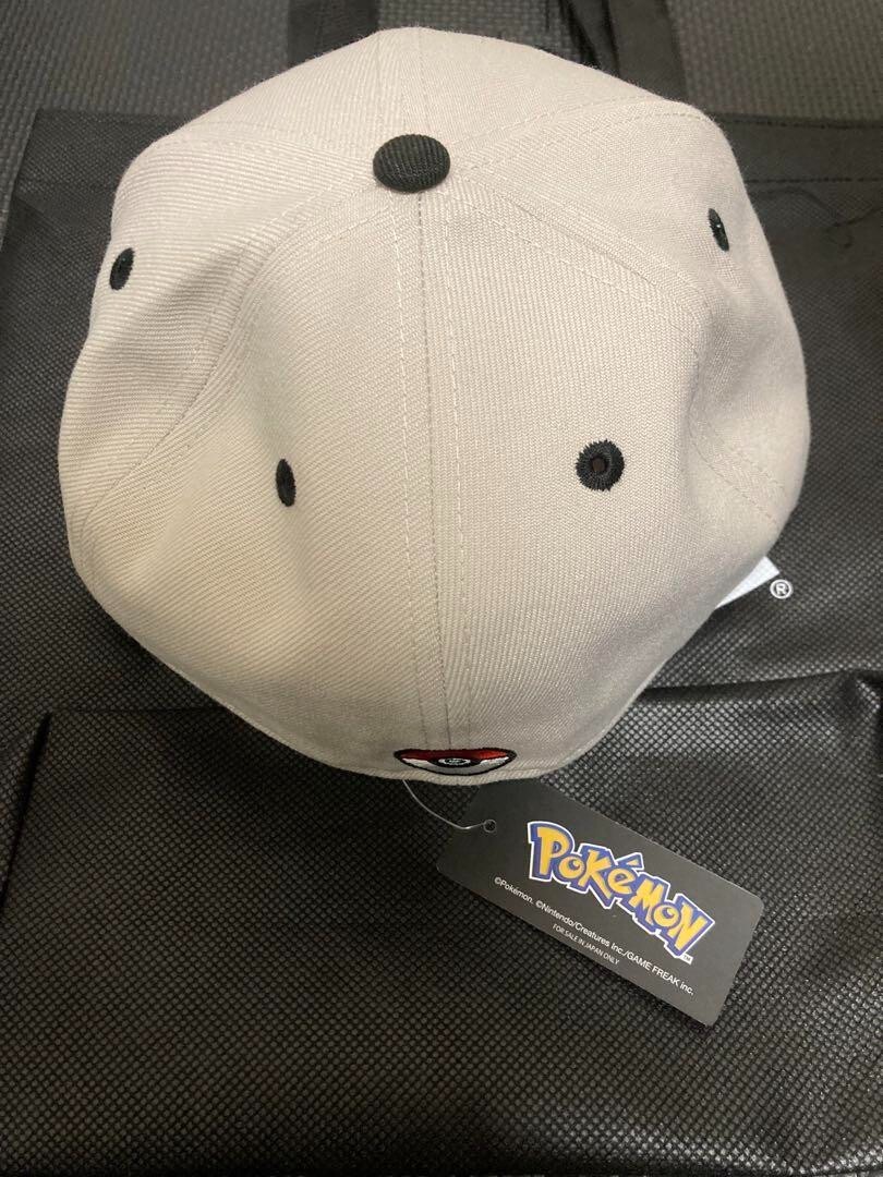 NEW ERA 59FIFTY Pokemon Pikachu Box Log Fitted Cap Black size 7 1