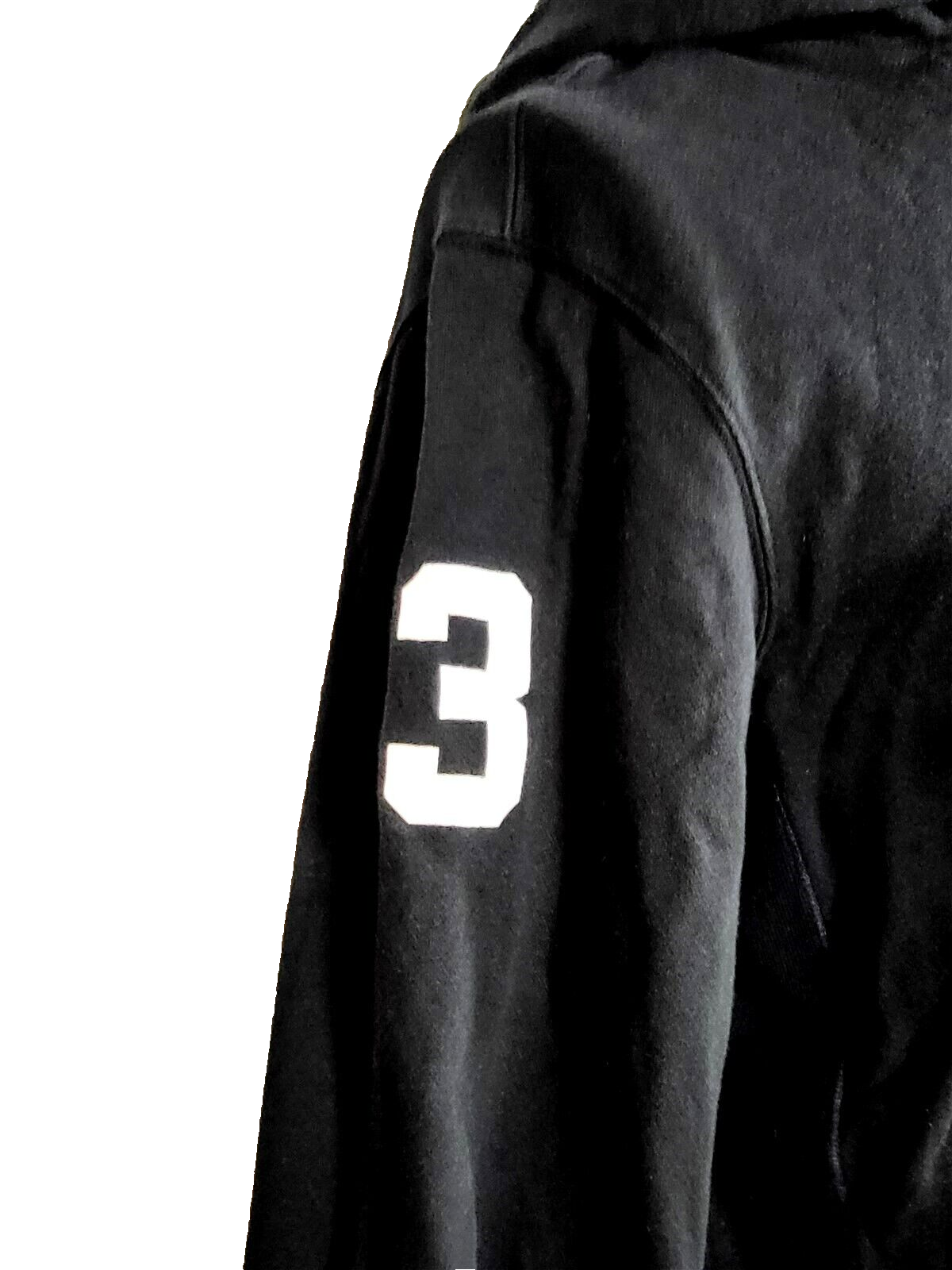 POLO RALPH LAUREN nero grande pony logo pullover felpa con cappuccio taglia L