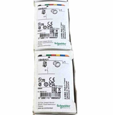 XB4BA31 SCHNEIDER  Harmony 22mm GREEN push button