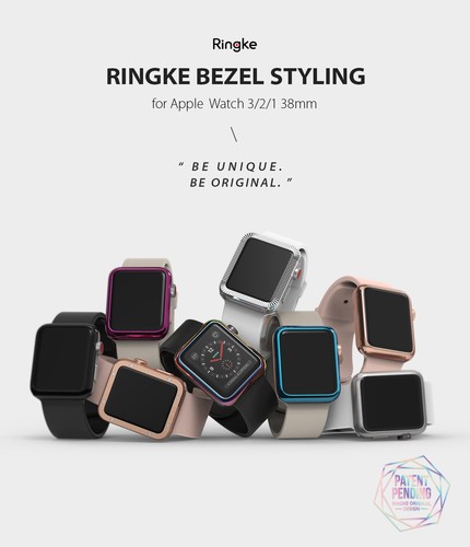 For Apple Watch Series 3 / 2 / 1 Case (38mm, 42mm) | Ringke Bezel Styling Cover - Picture 48 of 228