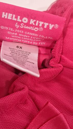 Hello Kitty Exclusively For Macy's, Hot pink, Sequence, Fluttery Tulle Skirt - Picture 7 of 8