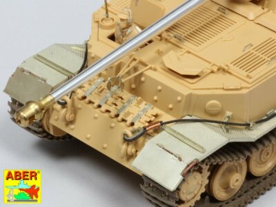 8,8cm PaK 43/1 L/71 SD.KFZ 184 ELEFANT BARREL (to TAMIYA, ZVEZDA) #35L140 ABER