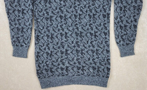 Diane Von Furstenberg Womens Knit Cardigan Sweater Gray Button Front Size Large - Picture 17 of 20