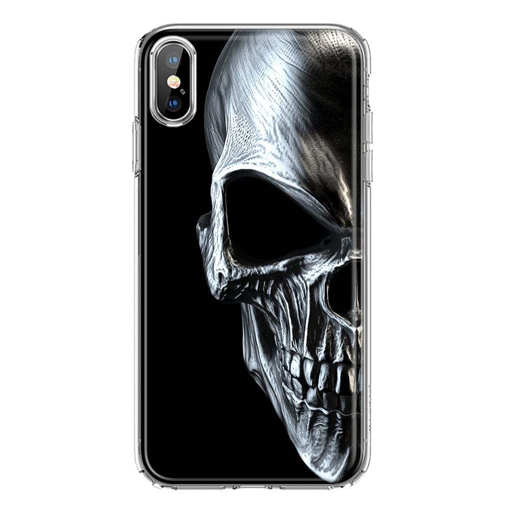 Mundaze Case for Apple iPhone Xs Max Black Skull