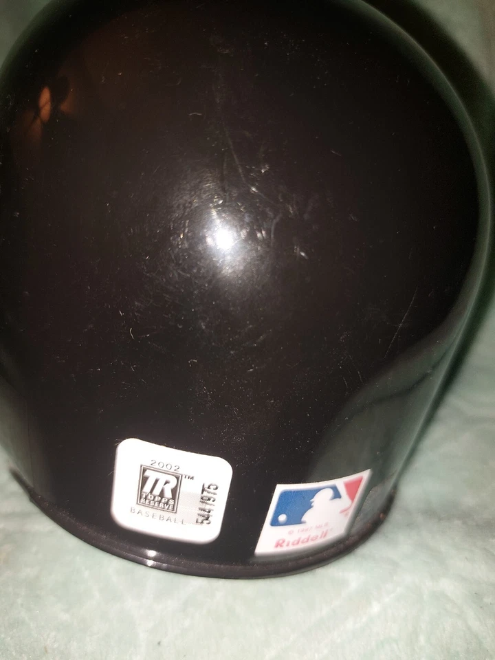 Mini cascos autografiados de los Medias Blancas Paul Konerko Joe Borchard Foto 3 de 4