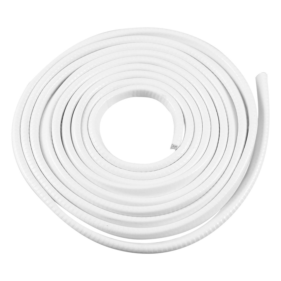 Soft Rubber Flexible White Door Edge Guard Scratch Paint Protection