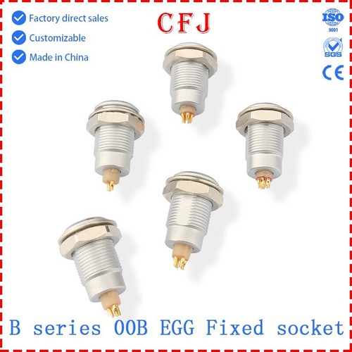 EGG 00B 2 3 4 5 6Pin Female Socket Circular Connector for Audio Equipment Camera - Picture 3 of 8