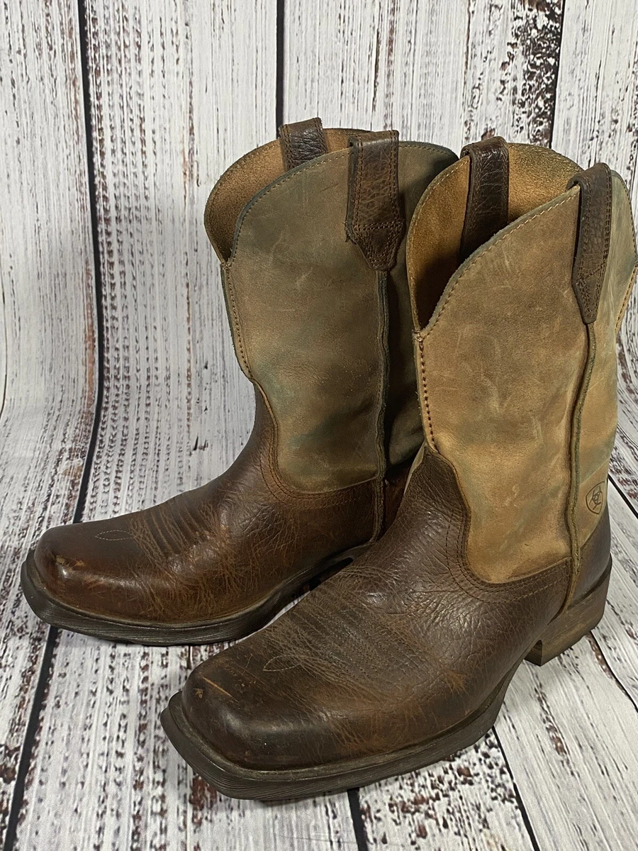 Ariat men's clearance rambler western boots