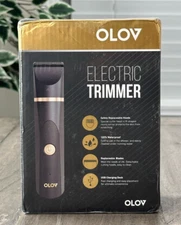 Olov YP-7032 Electric Body Hair Trimmer Waterproof Safety Replaceable Heads