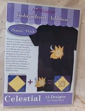 Celestial Anita Goodesign Machine Embroidered Additions CD 15 Designs EUC
