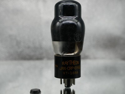 1x JAN-CRP-6Y6-G VT168A Raytheon Röhre Tube NOS testet