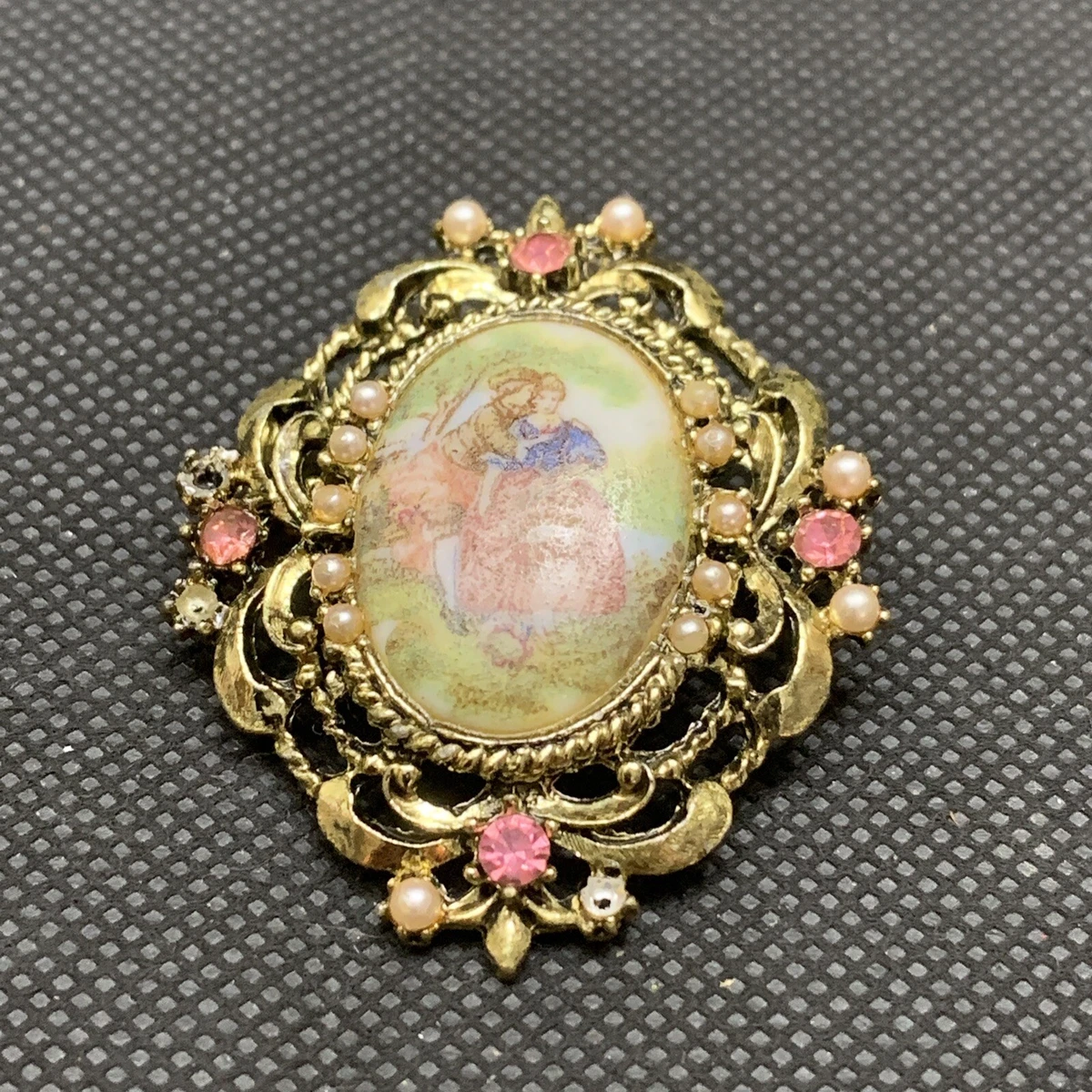 Unmarked gold vintage jewelry clearance