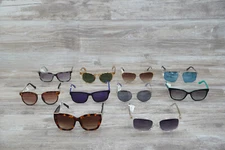 LOT Of 10 ASSORTED SUNGLASSES , DIFFERENT BRANDS, MODELS, Styles #98