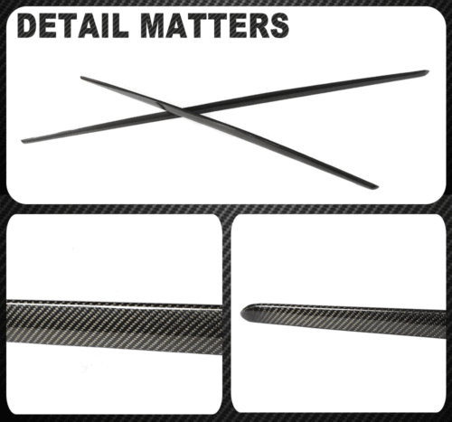 Umbral lateral de carbono umbral enfoque para Mercedes Clase S W222 S550 S63 - Imagen 13 de 13