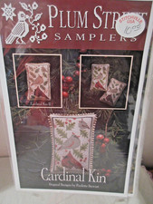 Plum Street Samplers CARDINAL KIN Counted Cro...