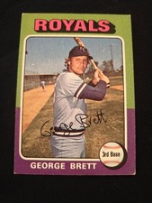 1975  Topps George Brett Rookie Card #228