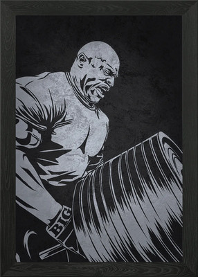 Ronnie Coleman T Bar Reihe gerahmtes Wandbild Poster Leinwanddruck Bild