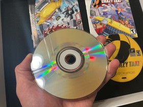 Crazy Taxi 1 and 2 Authentic (Sega Dreamcast 2000) TESTED DISCS And Manuals ONLY