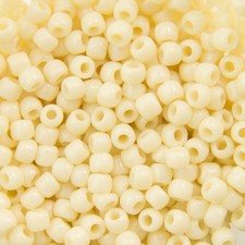 11/0 TOHO ROUND Opaque Light Beige Seed Bead 8g