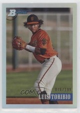2021 Bowman Heritage Prospects Chrome Refractor 76/199 Luis Toribio #198 0c2