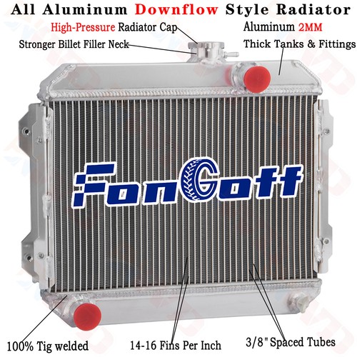 3 Row Radiator For 1974-1985 1983 Toyota Corolla KE30 KE35 KE38 KE55 KE70 MT