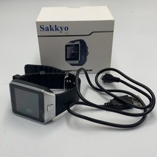 Sakkyo DZ09 Bluetooth Smart Watch w/ Box & USB Charger For Parts